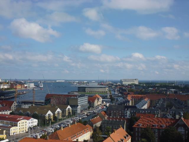 Vistas desde la Iglesia de San Salvador en Christianshavn (@mibaulviajero)