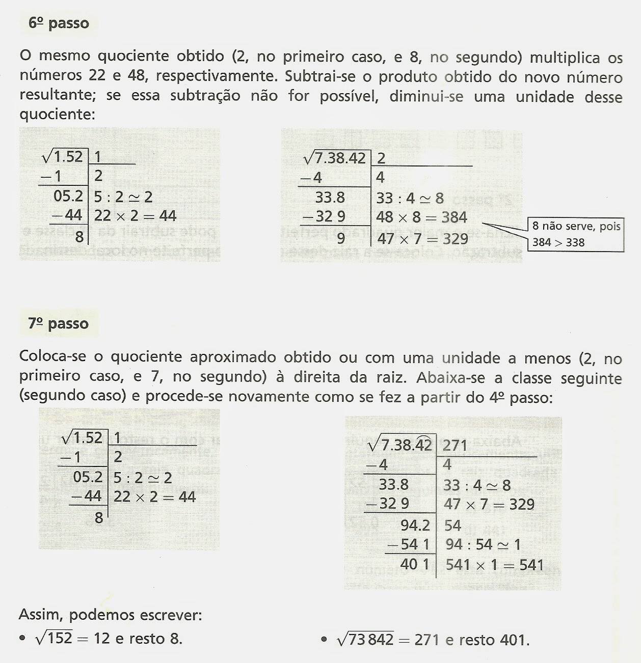 Matepráticas: processo de fatoração de raiz quadrada