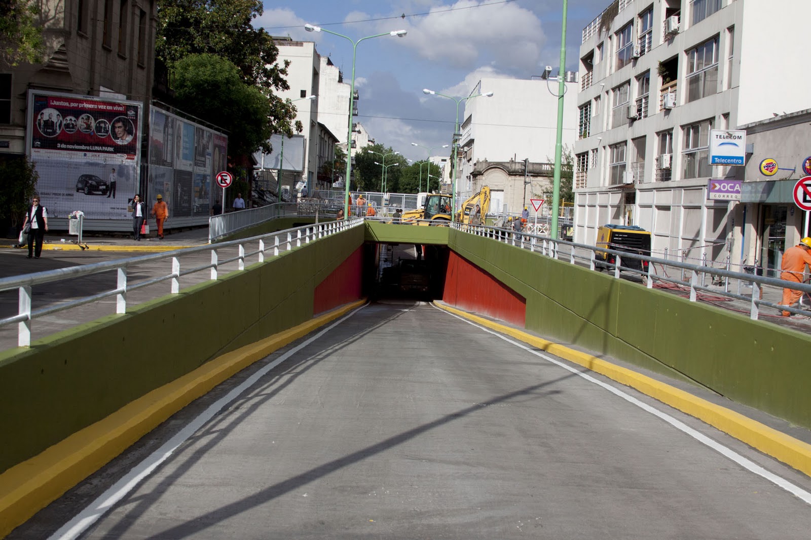 Control de Tránsito Inauguran túnel de Manuela Pedraza en Nuñez