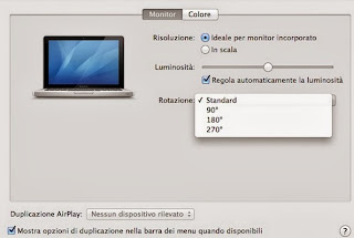 COME FACCIO A CAPOVOLGERE LO SCHERMO DEL MIO COMPUTER