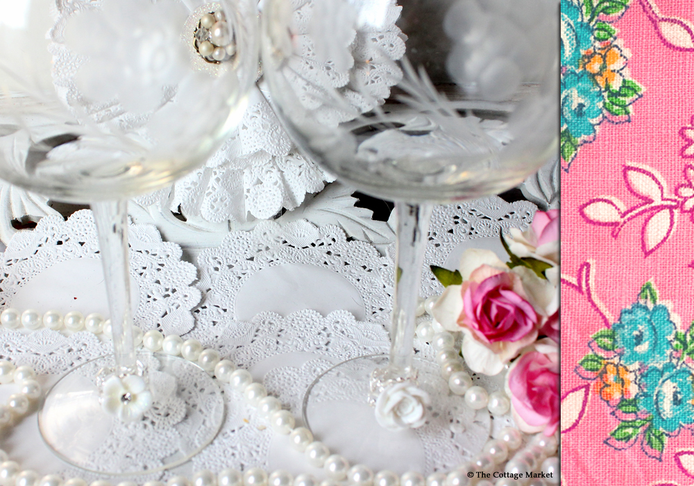 Wine Glass Charm Bling Rings Part 2 Tutorial The Cottage Market