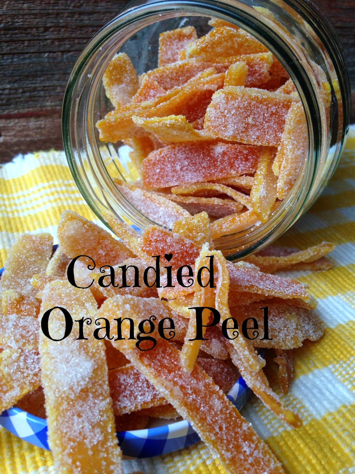 Candied Orange Peel Turnips 2 Tangerines