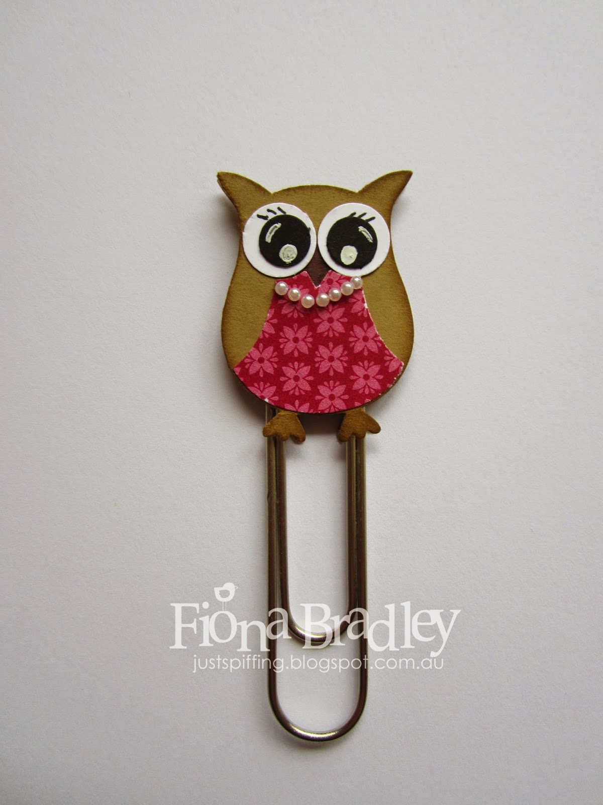 Just Spiffing Bookmarks Handmade by Fiona