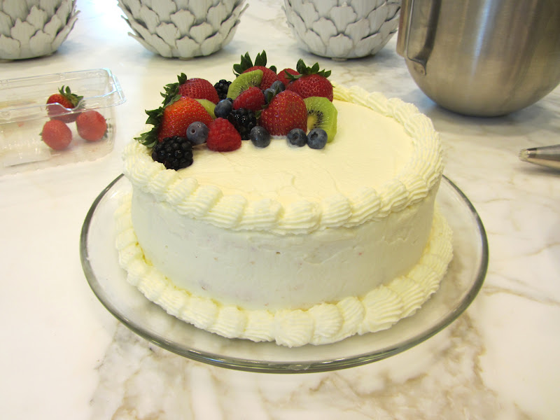 A Sue Chef Whole Foods Chantilly Cake