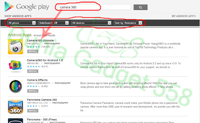 Mendownload aplikasi Android lewat Google Play Mendownload aplikasi Android lewat Google Play