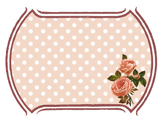 digital rose gift tag shabby chic digital rose tag