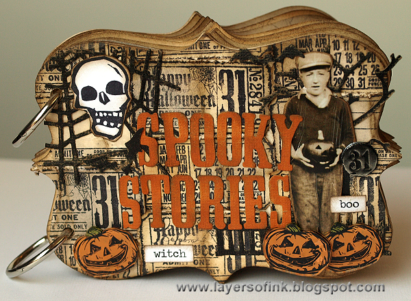 Layers of ink - Spooky Stories Mini Book