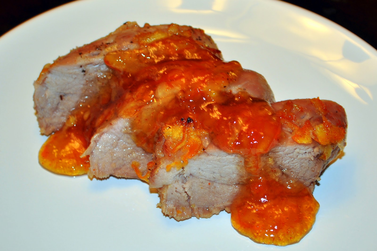 CookingwithSweetface Orange Marmalade Pork Tenderloin