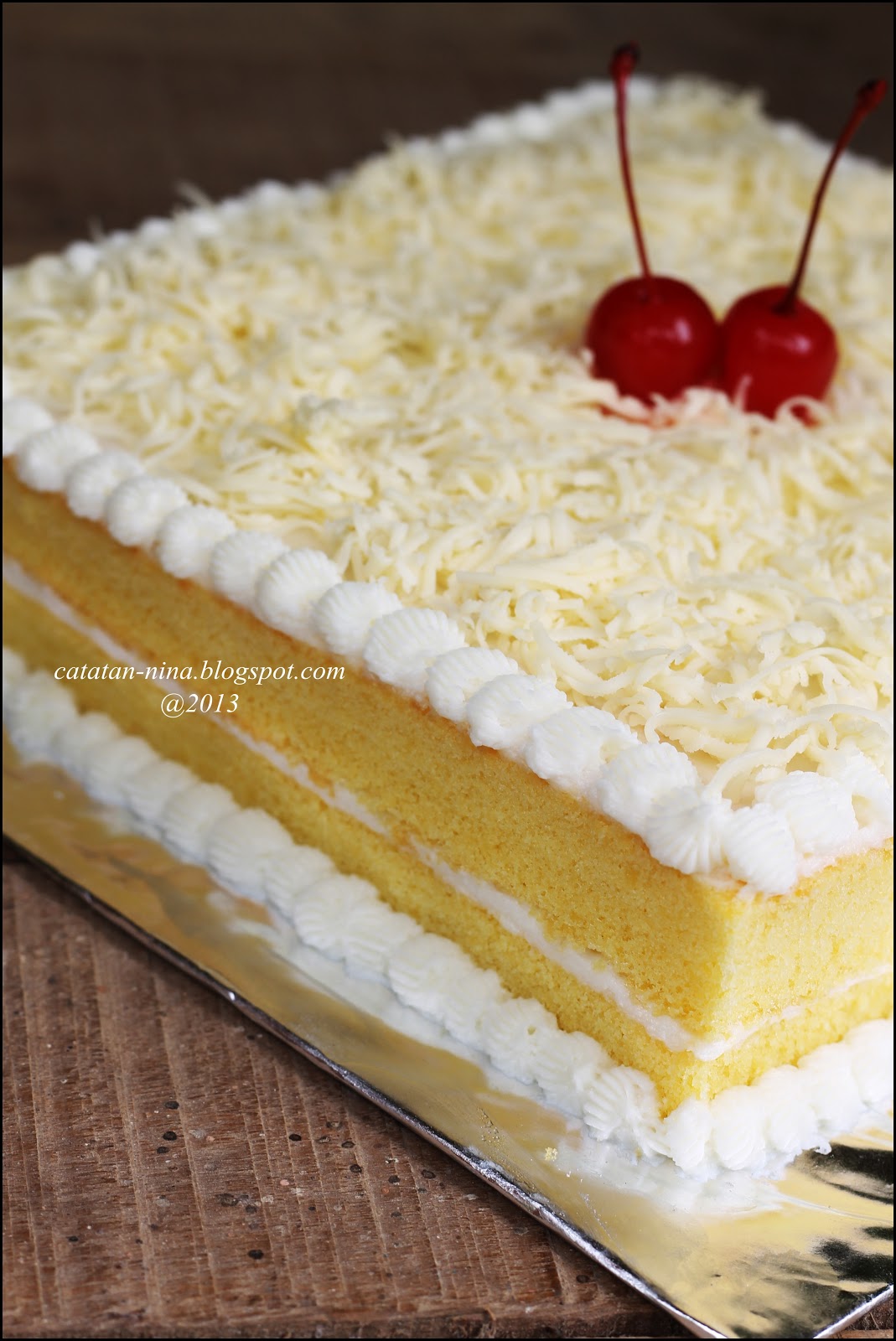 SIMPLE CLASSIC CHEESE CAKE CatatanNina