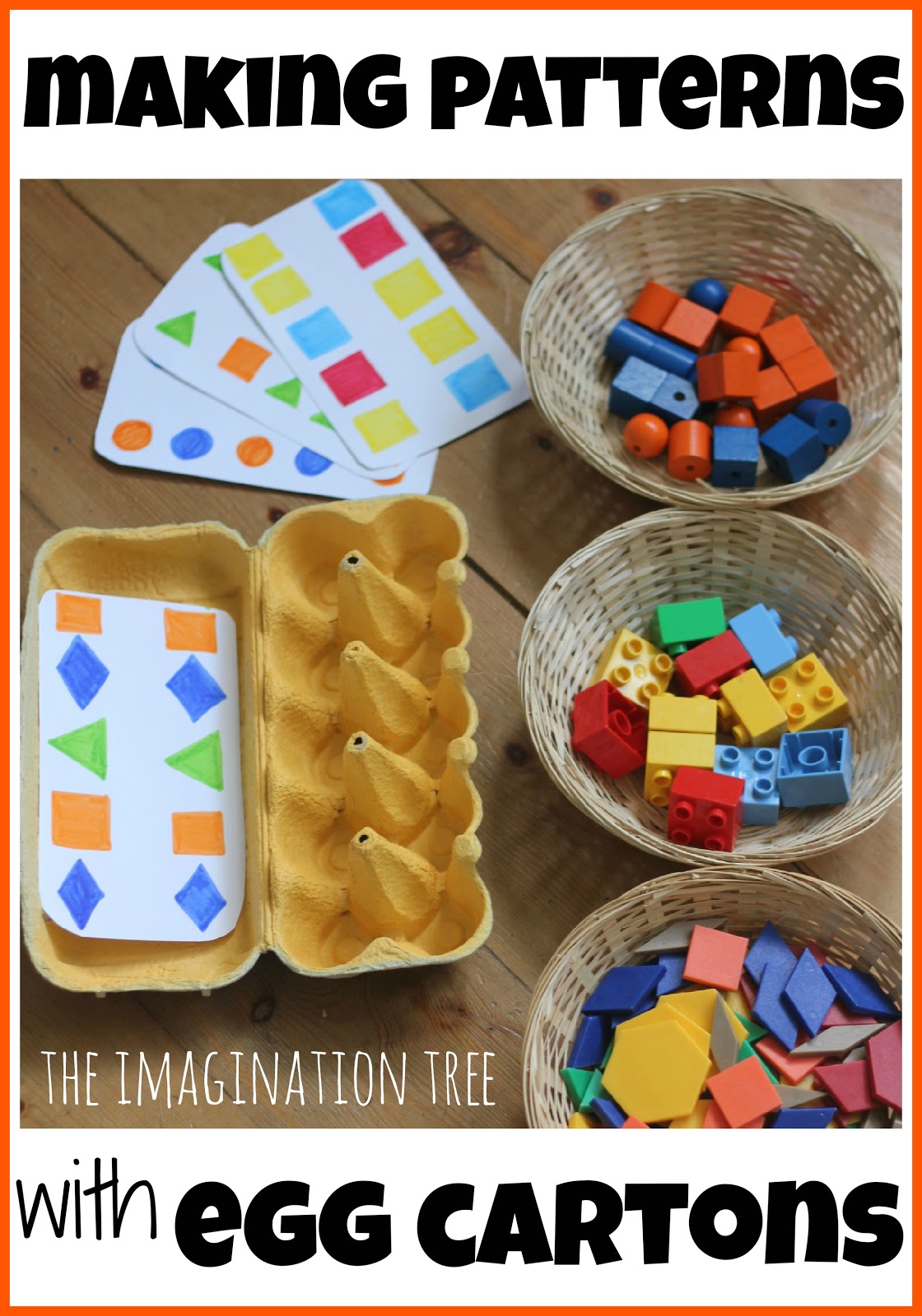 Printable Pictures with Pattern Blocks - Junk Food - Math Games