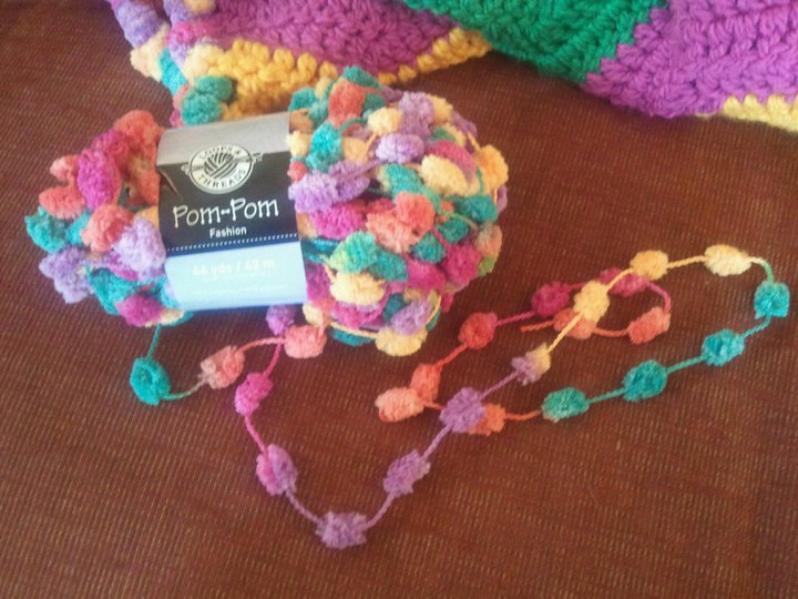 Pause Dream Enjoy: New, Bright Crocheted Baby Blanket with ...