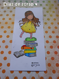 Punto de libro Gorjuss scrap