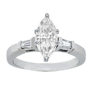 marquise cut engagement rings