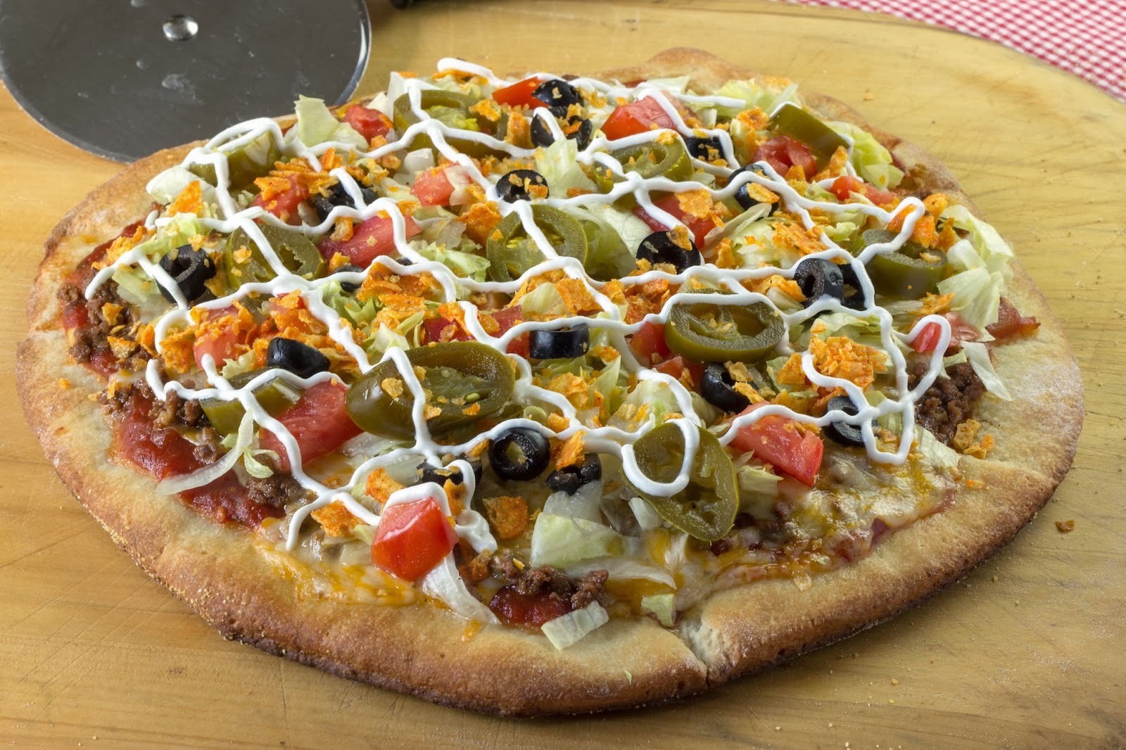 Taco Pizza Recipe — Dishmaps