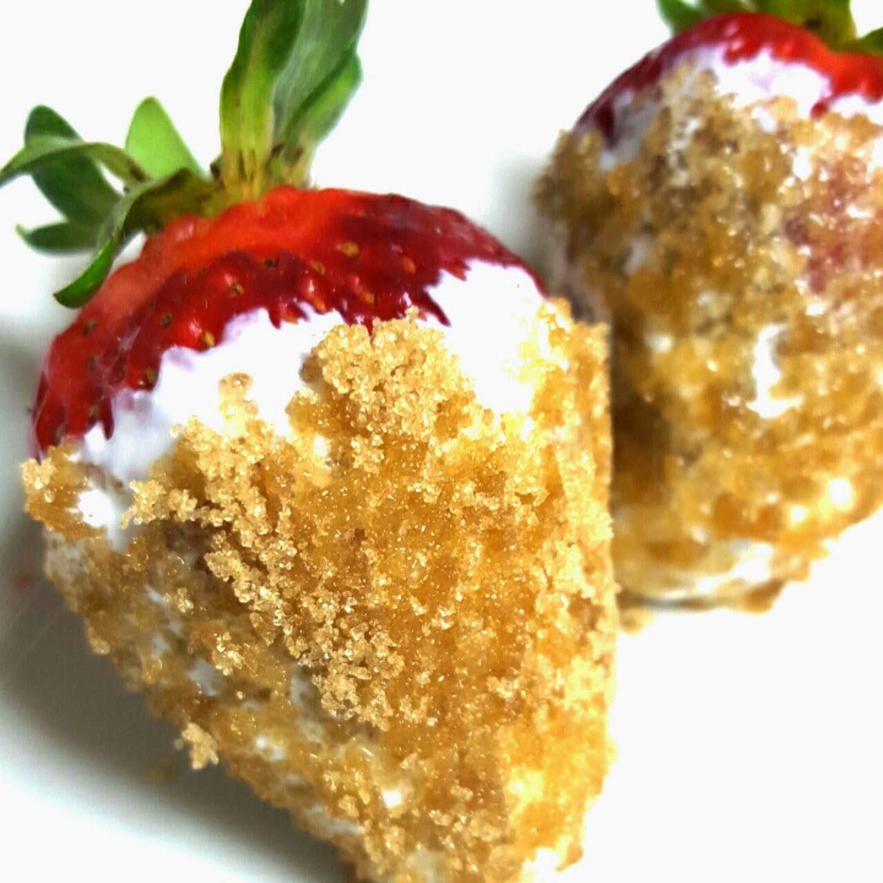 Sour Cream Brown Sugar Strawberries Lou Lou Girls