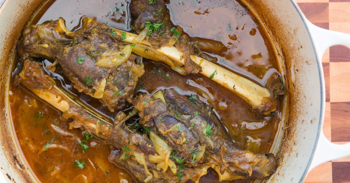 Food for Hunters Persian Venison Shank with Saffron