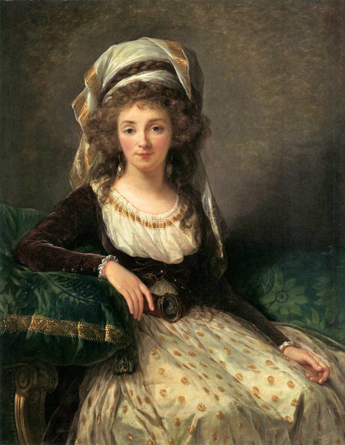 It's About Time Fashion! MarieLouiseElisabeth VigéeLebrun 1755