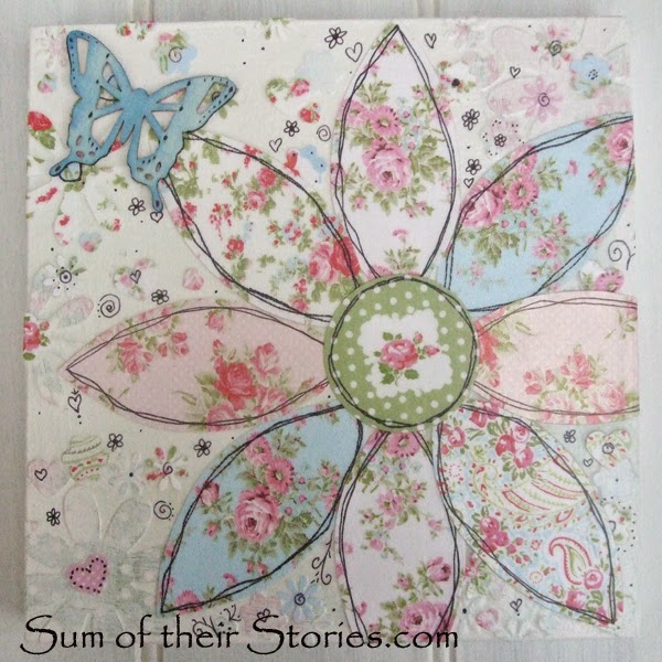 Flower Collage Canvas