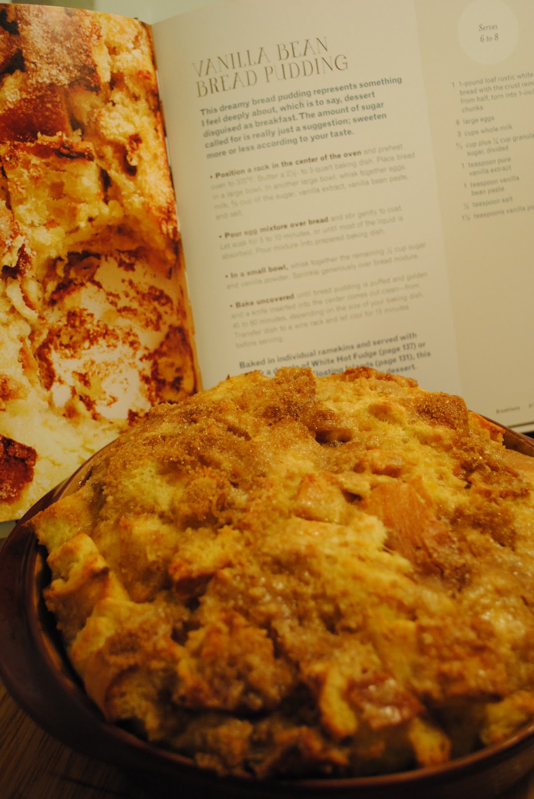 Vanilla Bean Bread Pudding