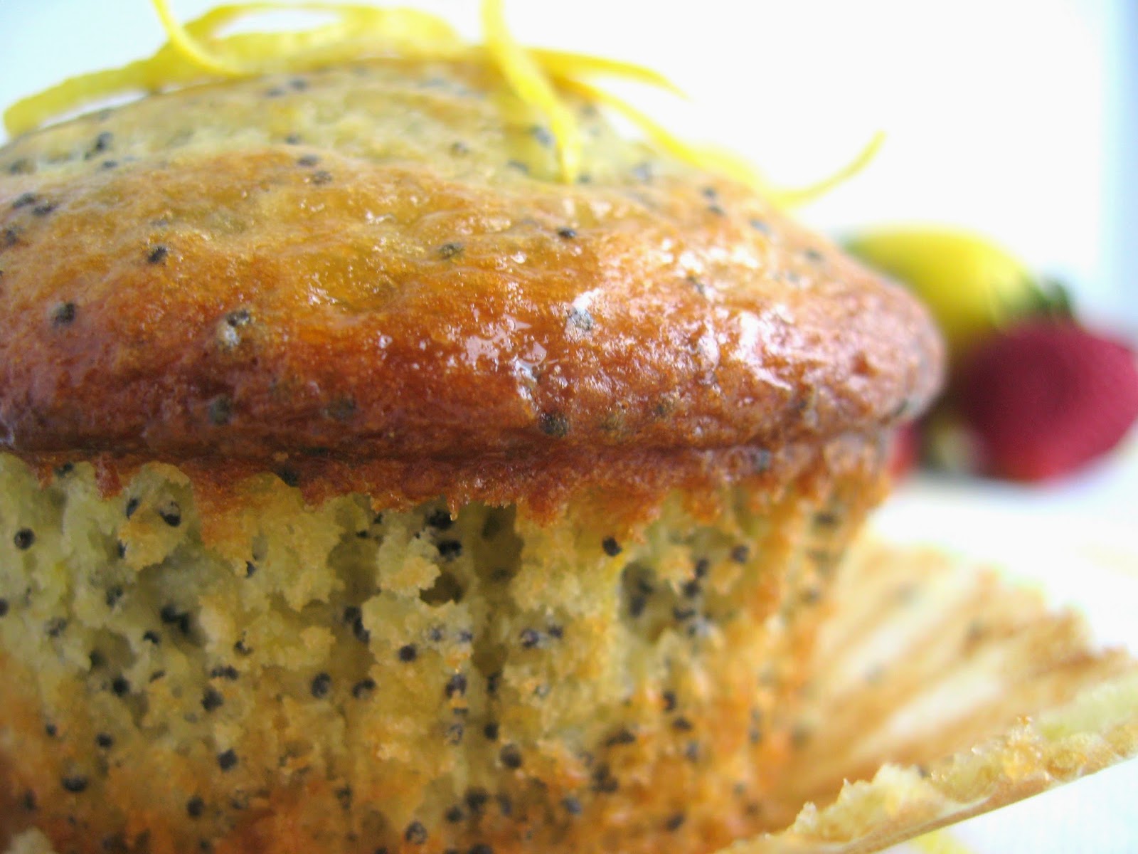 The Domestic Curator EASY LEMON POPPY SEED MUFFINS