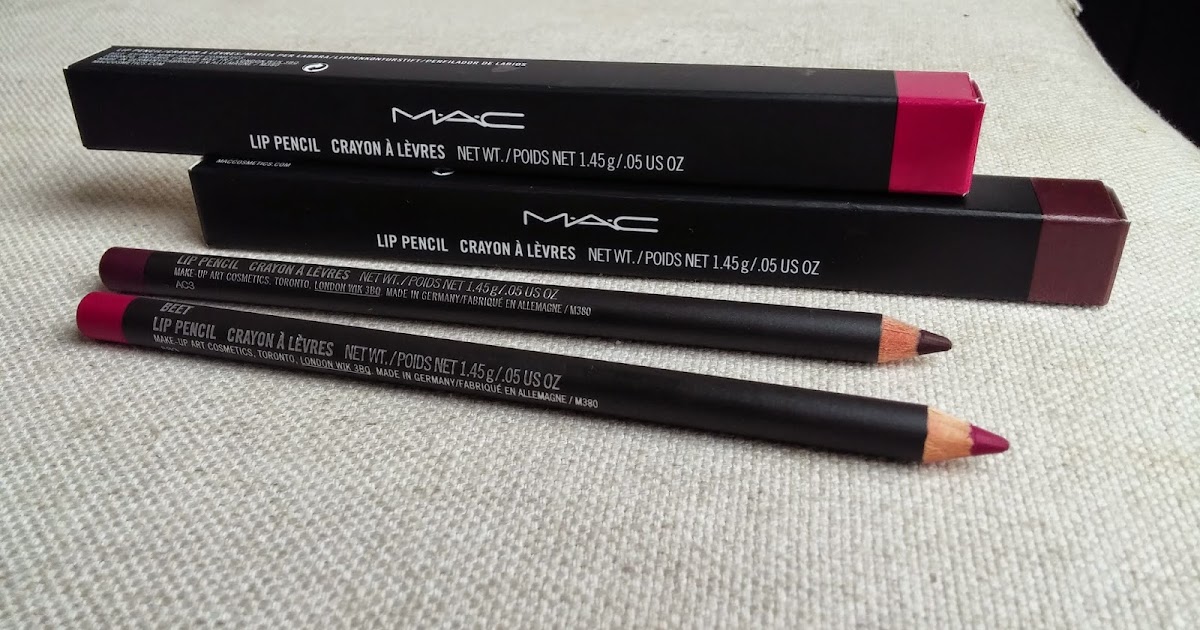 Beauty and the Brown Girl MAC Vino + Beet Lip Liners