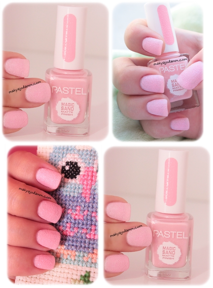 Pastel Magic Sand Matte Finish pembe oje