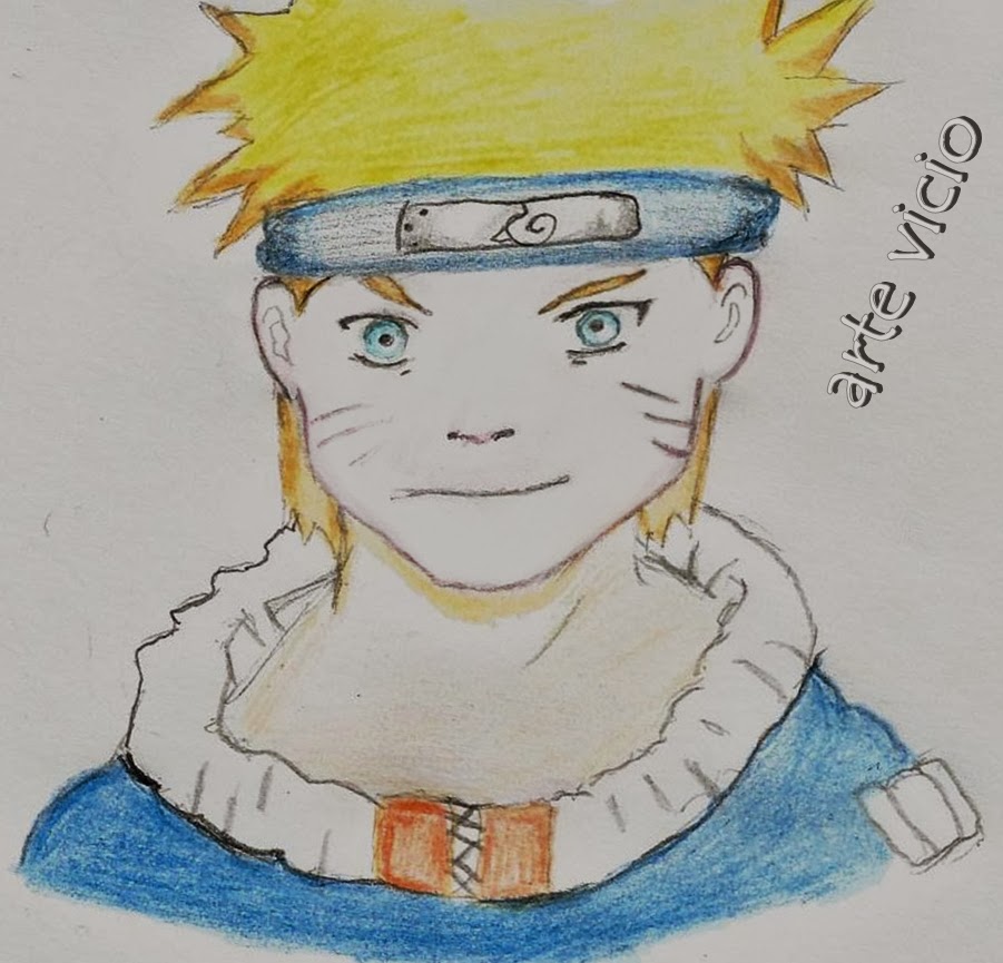 COMO DESENHAR NARUTO