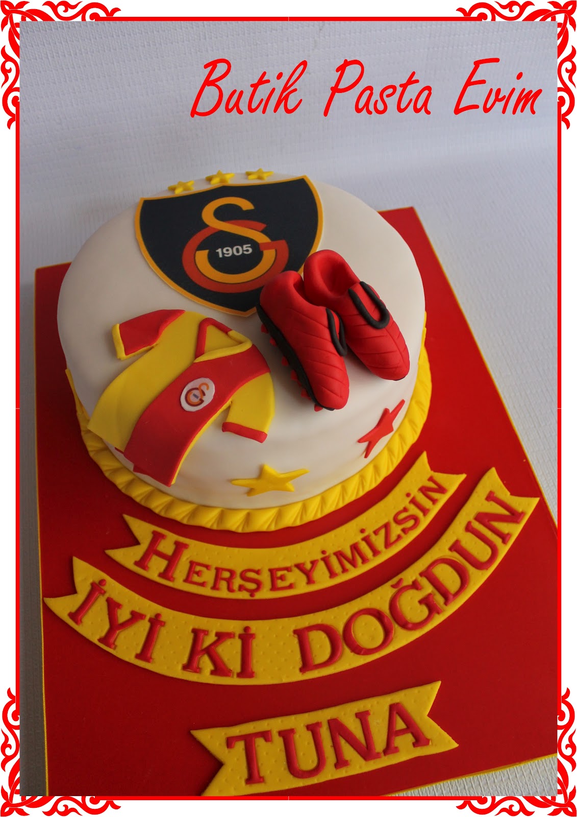 BUTİK PASTA EVİMDENİZLİ Taraftar Pastaları…