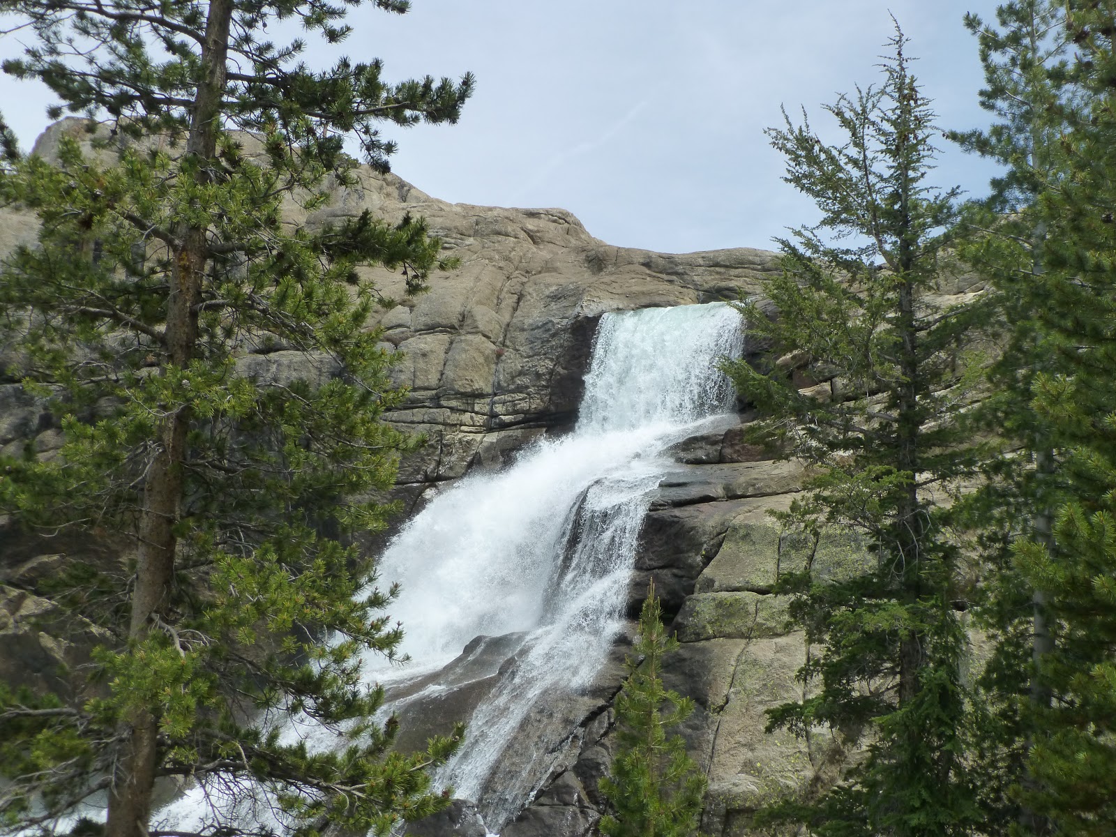 A cascade on the Tuolumne River, just before Glen Aulin High Sierra Camp