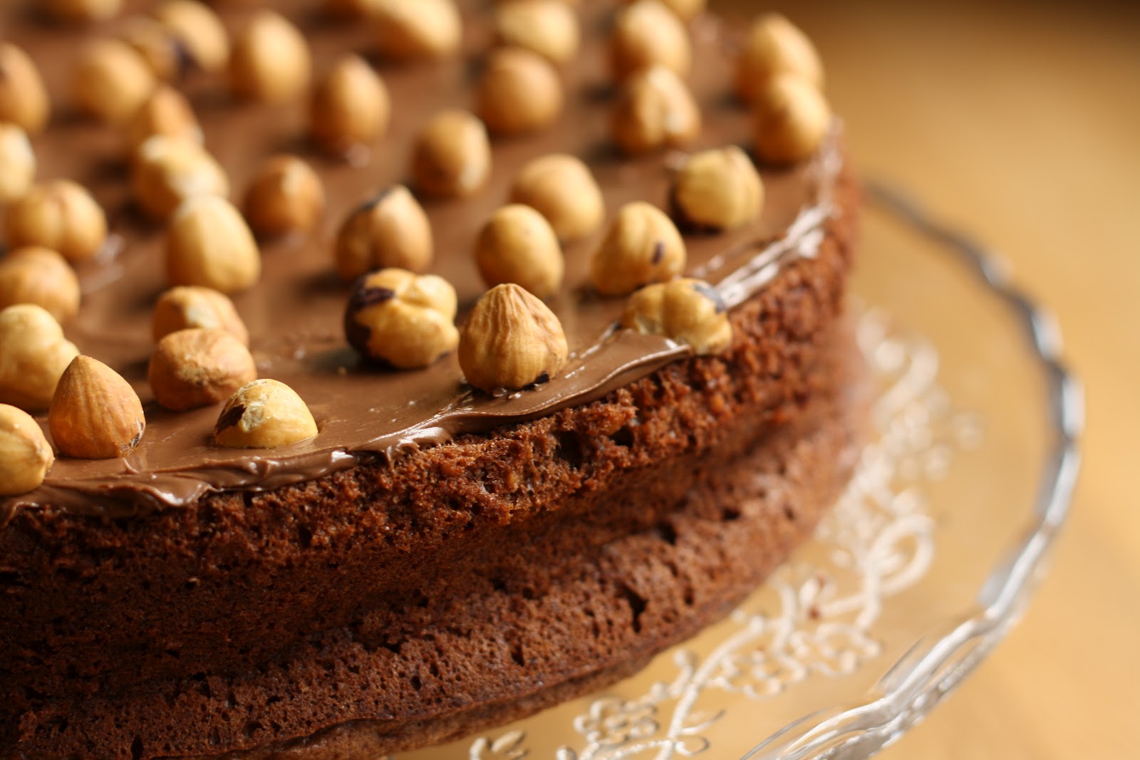 HALF A POT OF CREAM Hairy Bikers' Chocolate & Hazelnut Cake (Torta