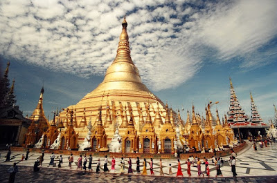 vé máy bay đi Myanmar giá rẻ - Chùa Shwedagon