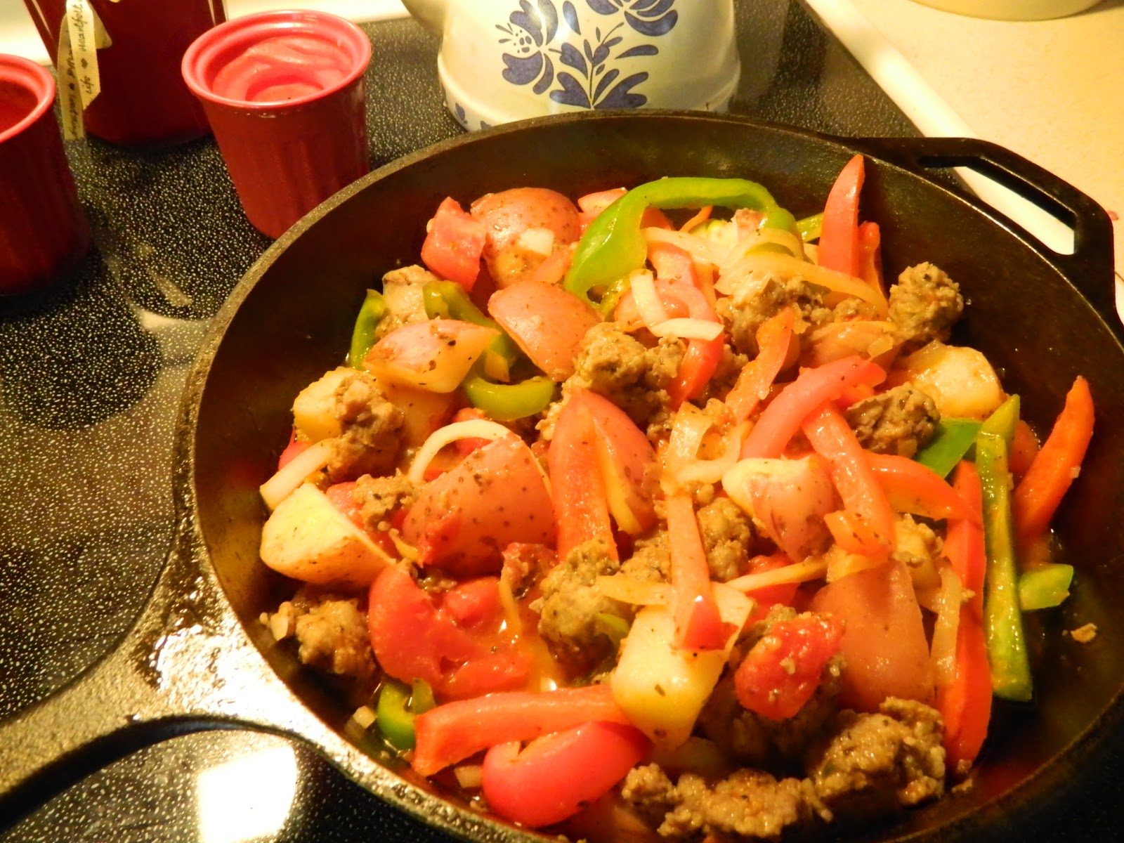 The Wednesday Baker ITALIAN SAUSAGE AND POTATOES
