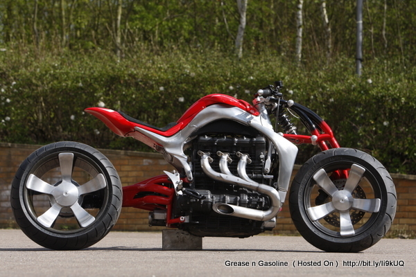 custom Motorcycle - Triumph Rocket III Concept Motorcycle  - Roger Allmond
