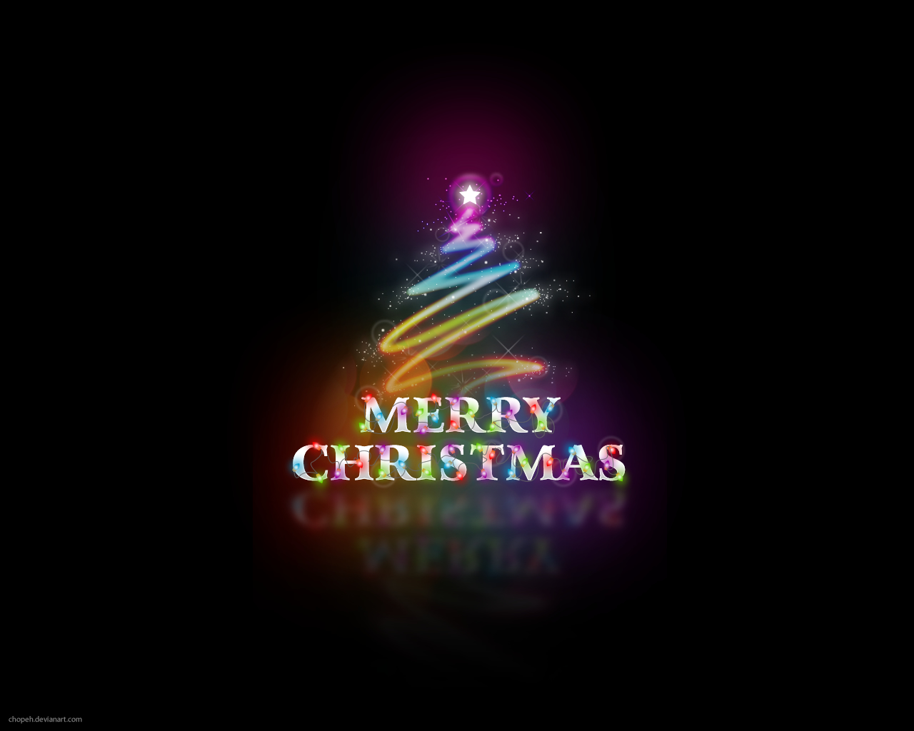 merry christmas word