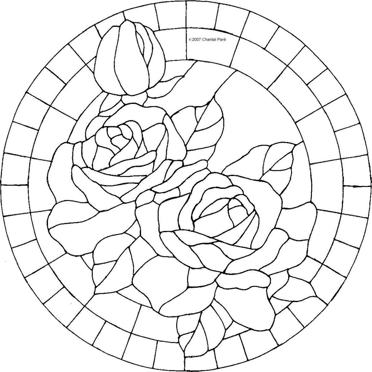 desenhos de mosaico para colorir