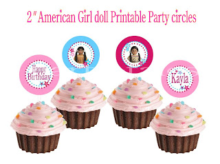 American Girl Cupcakes