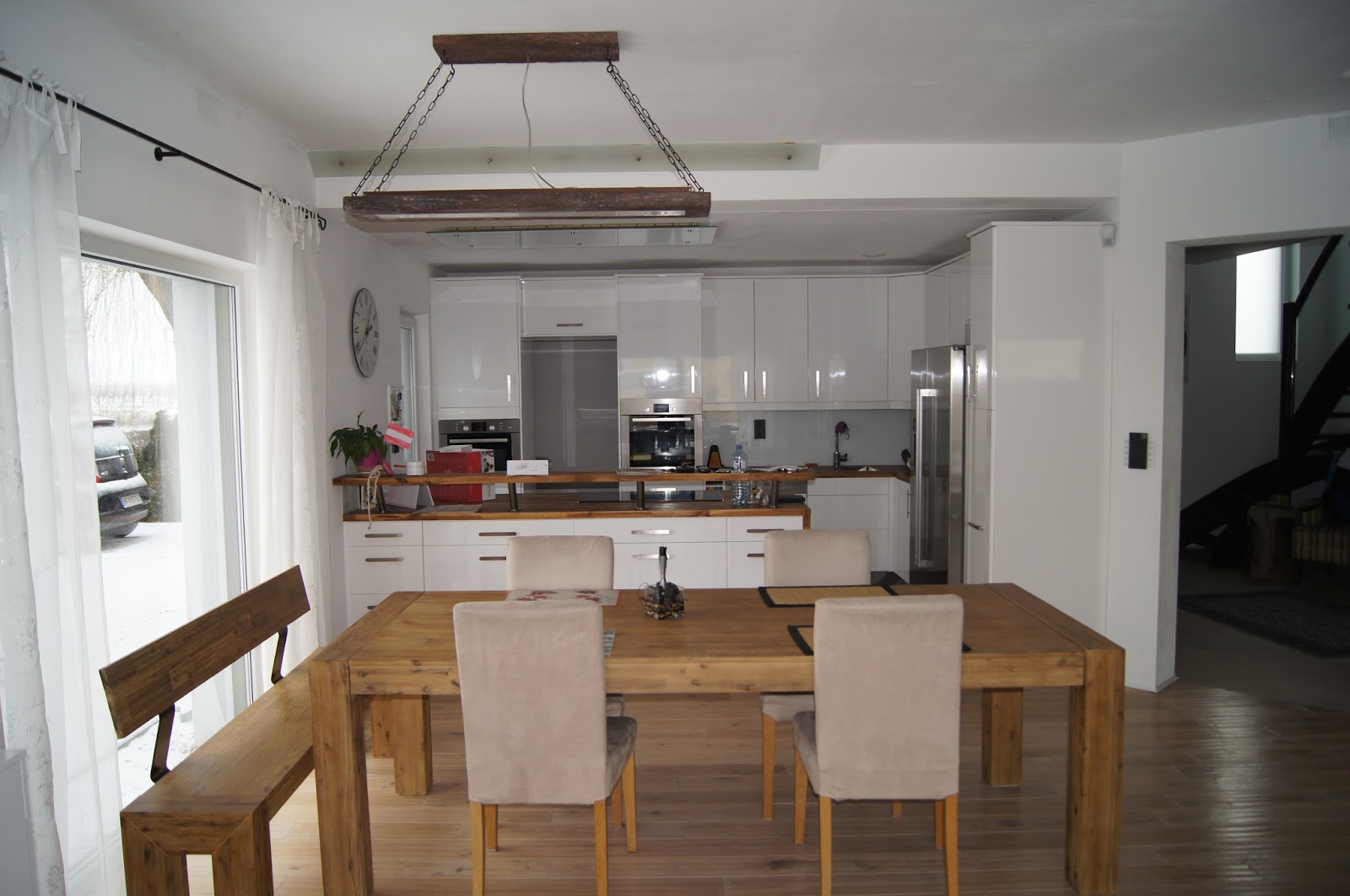 Hausbau das tor zur hölle ; ): januar 2016 Küche mit großer kochinsel