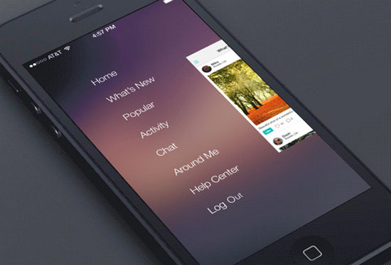 Social Feed (iOS 7) by Dash