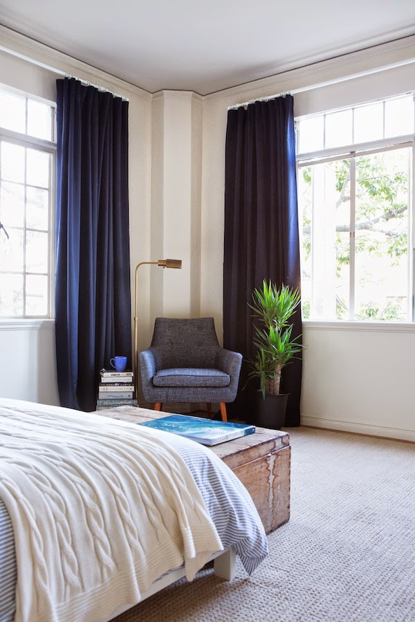 Cup Half Full Curtained Bed