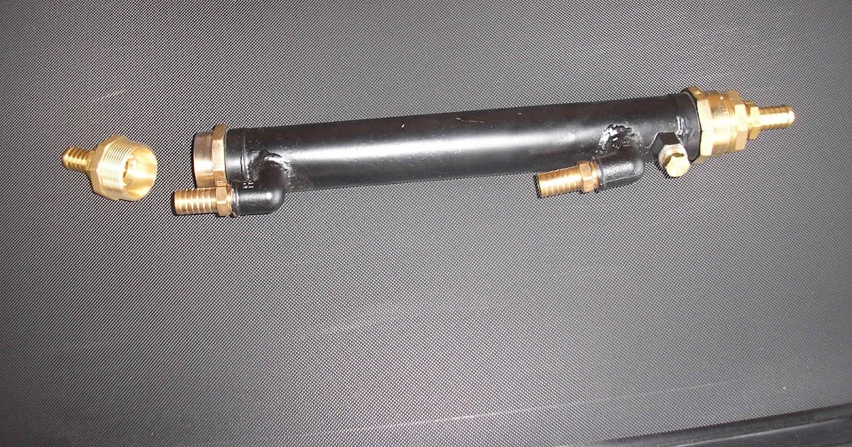 Boat Projects Heat Exchanger Modification