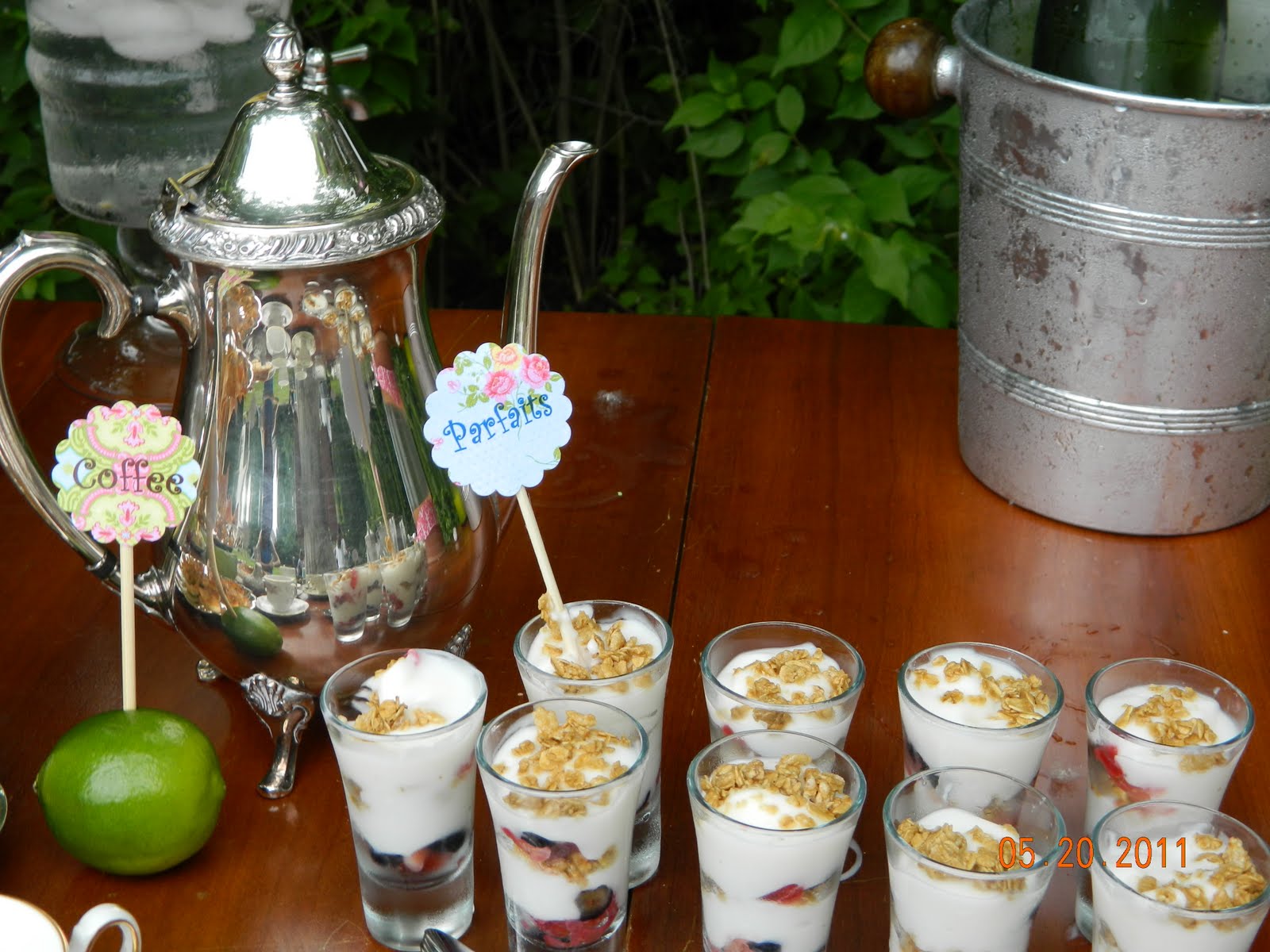 Oh Pickles Baby Shower Brunch Food