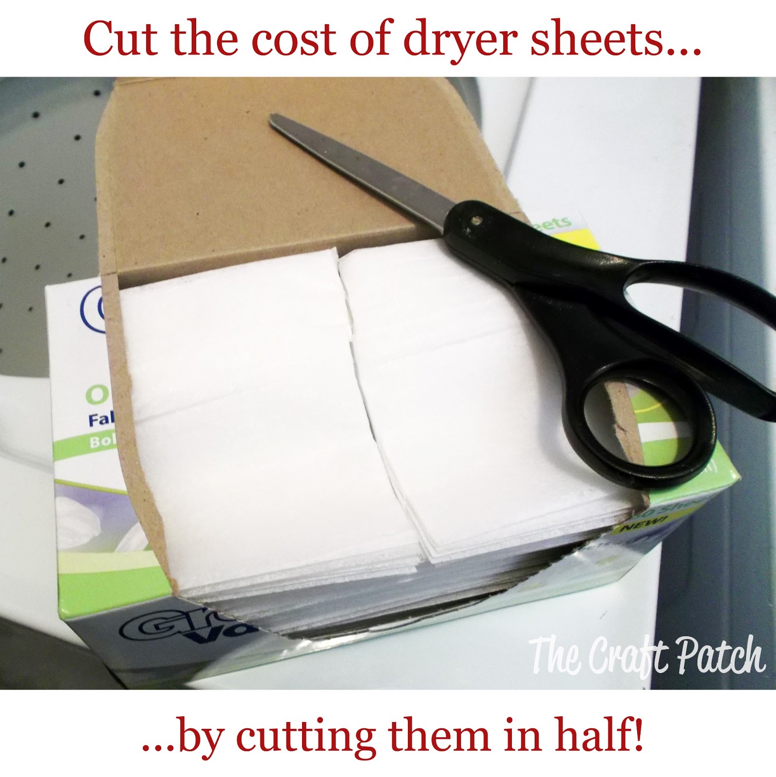 Saving Money on Dryer Sheets