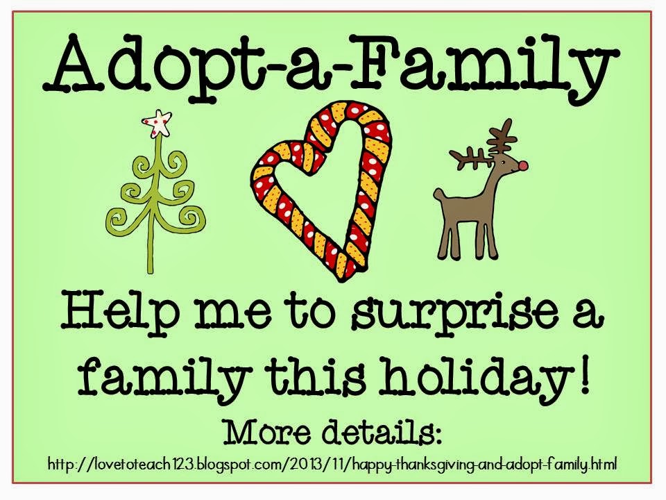 Love to Teach ) Happy Thanksgiving and Adopt a Family