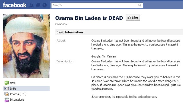 is bin laden dead. Is Osama in Laden really dead