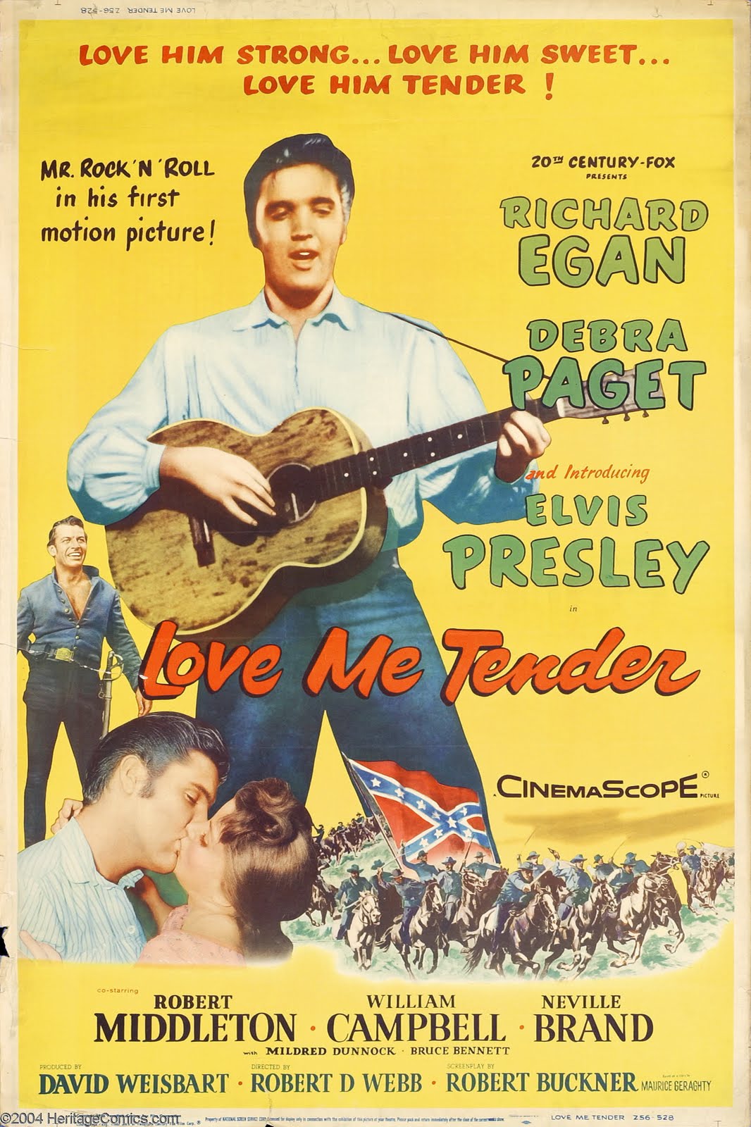 Elvis Presley – Love Me Tender (Ámame Tiernamente) (1956)