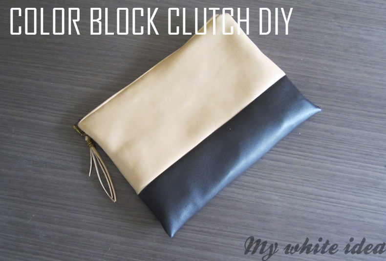 DIY CELINE CLUTCH MY WHITE IDEA DIY
