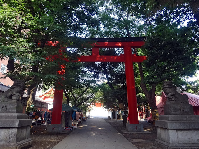 花園神社,鳥居,狛犬,新宿〈著作権フリー無料画像〉Free Stock Photos