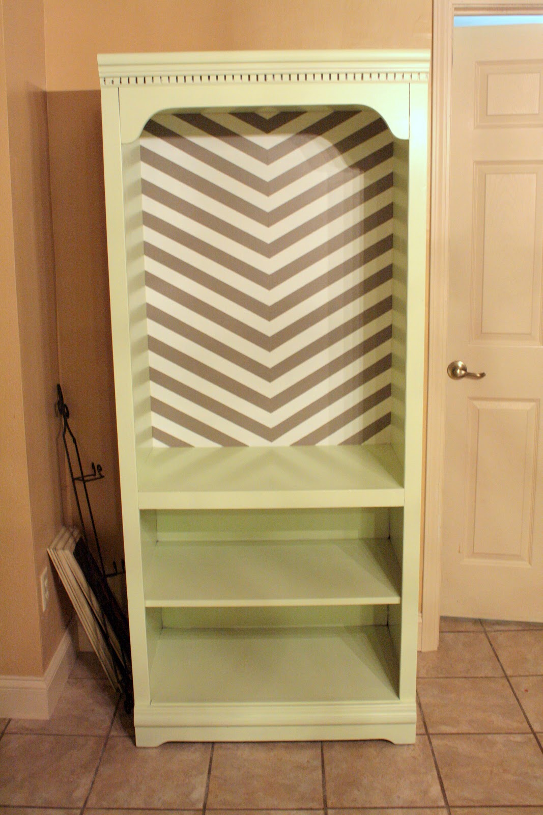 Pinterest and the Pauper! How to Refinish Laminate Furniture. No sanding!