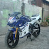 Modifikasi Vixion Gaya Drag 2014
