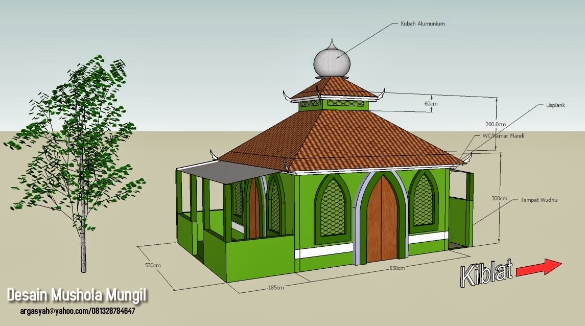 Contoh Desain Mushola Sederhana | desain masjid minimalis desain properti indonesia Contoh Desain Mushola Sederhana | desain masjid minimalis desain properti indonesia